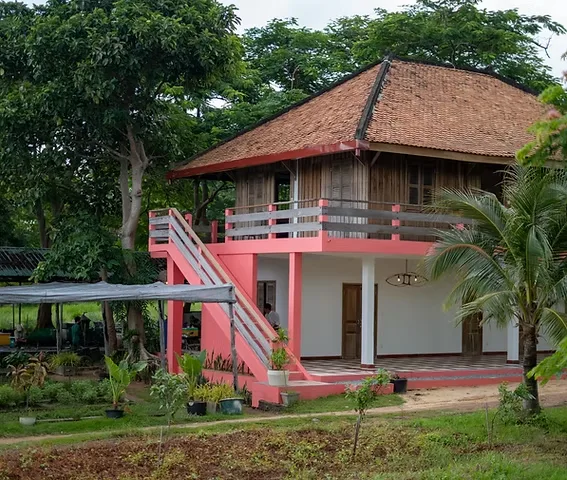 The Art for Kep residency house in Kep